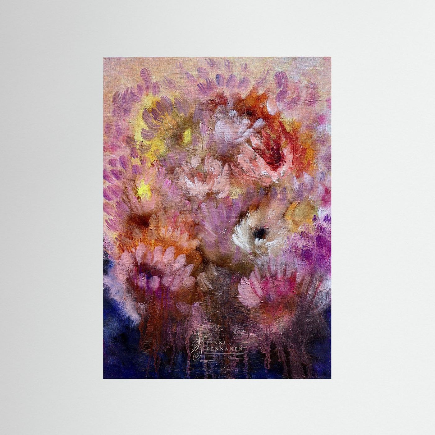 Blossom -taidejuliste, Fine art