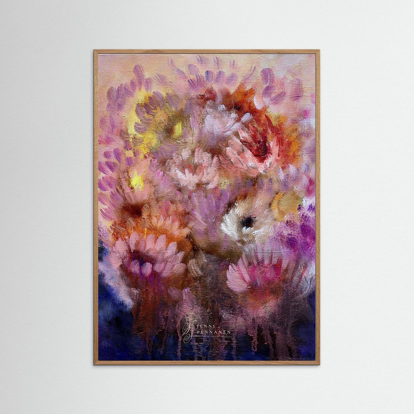 Blossom -taidejuliste, Fine art