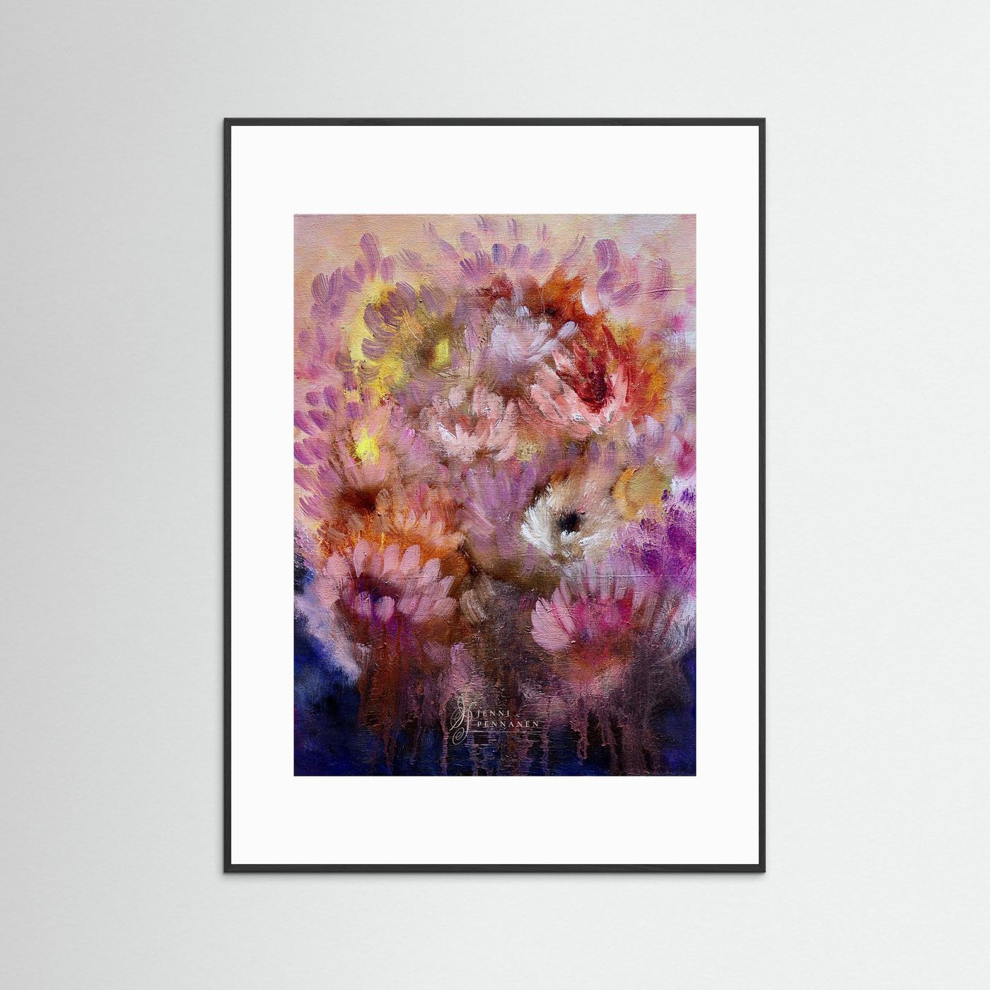 Blossom -taidejuliste, Fine art
