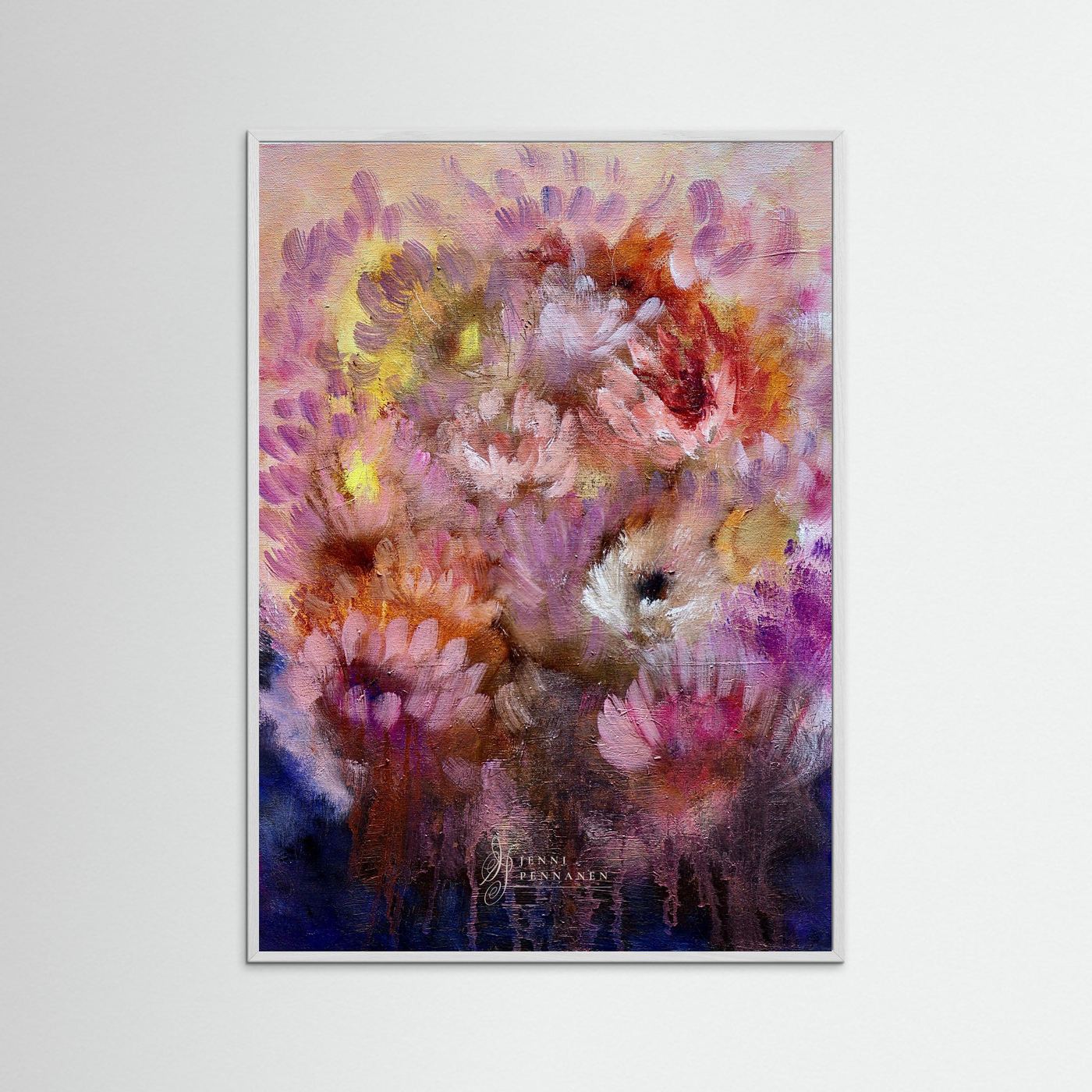 Blossom -taidejuliste, Fine art